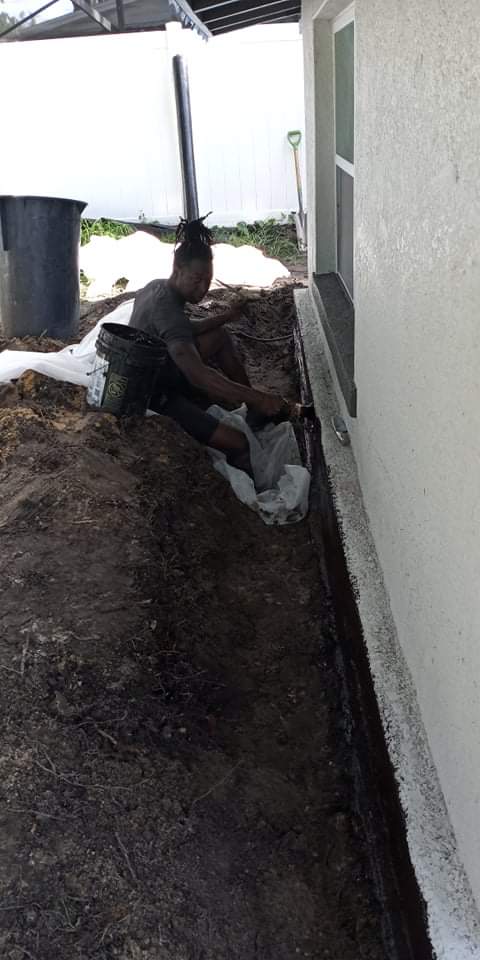 Foundation Waterproofing & French Drain Systems